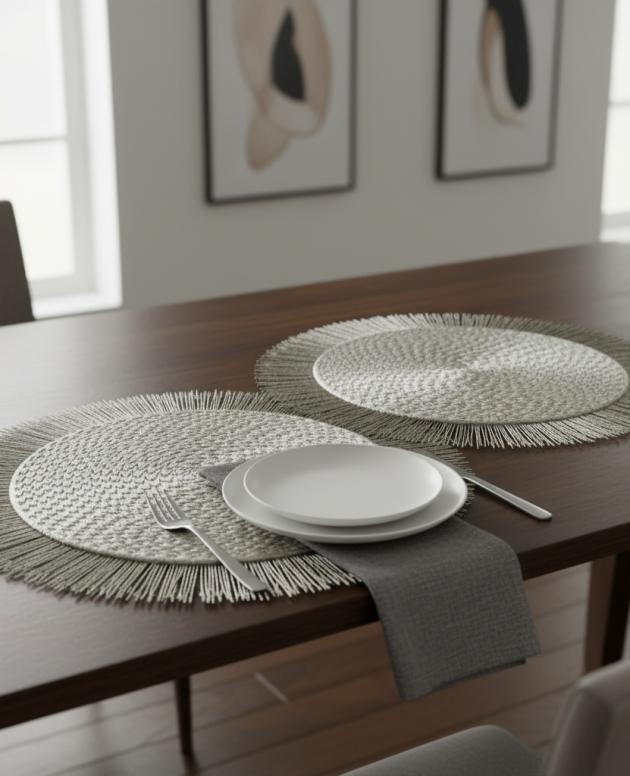 Rose Copper Sunburst Placemat (Set of 2)